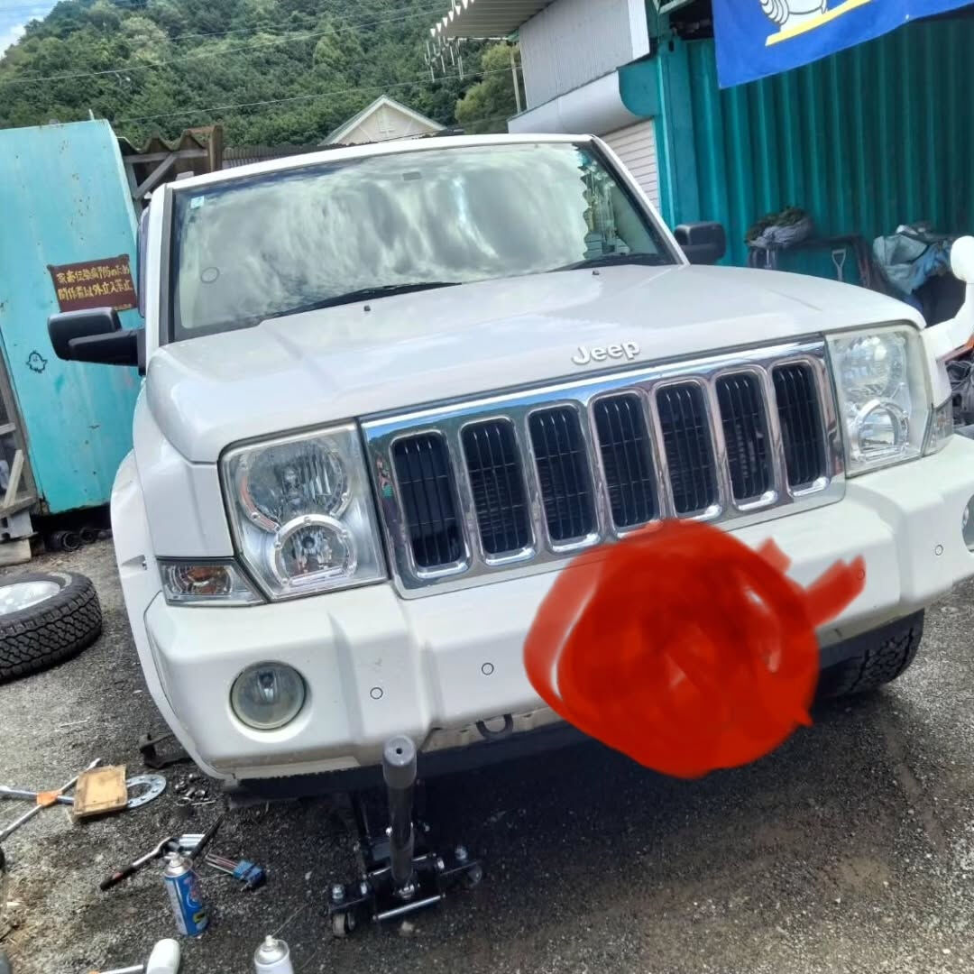 飛び込みで急遽預かりになったJEEP