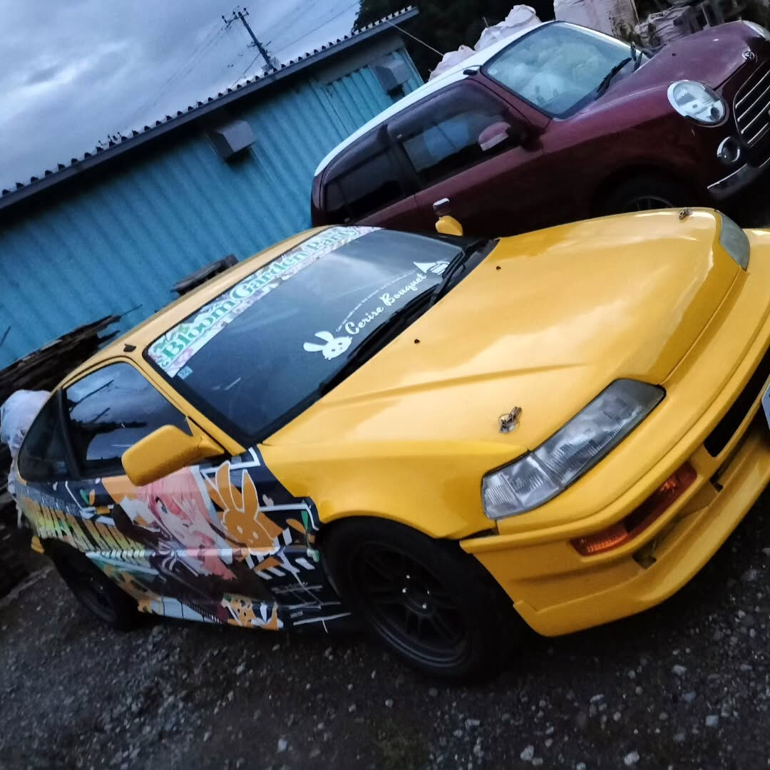 シビックEF71 ミッションブローで