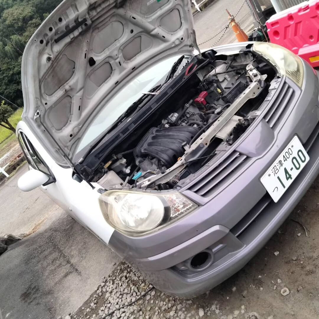 代車から帰ってきたADバンの修理第1回戦✨ 