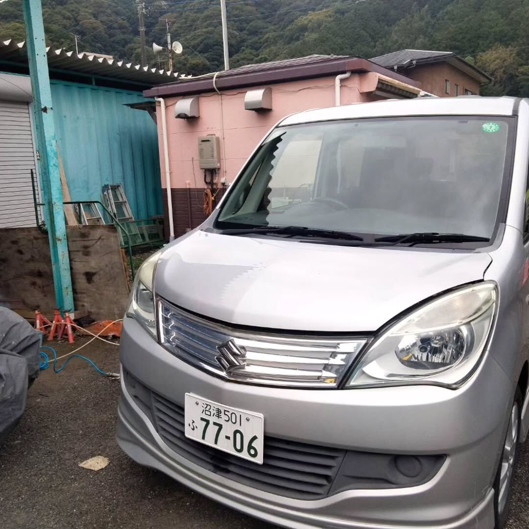 近所の車検のご依頼でソリオ全確認🔧