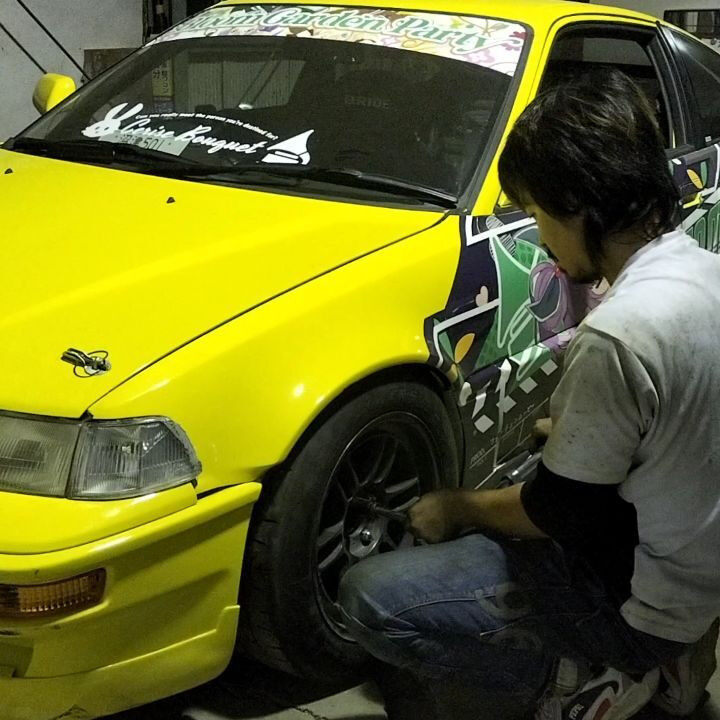 CRXが御殿場で動かなくなってしまい